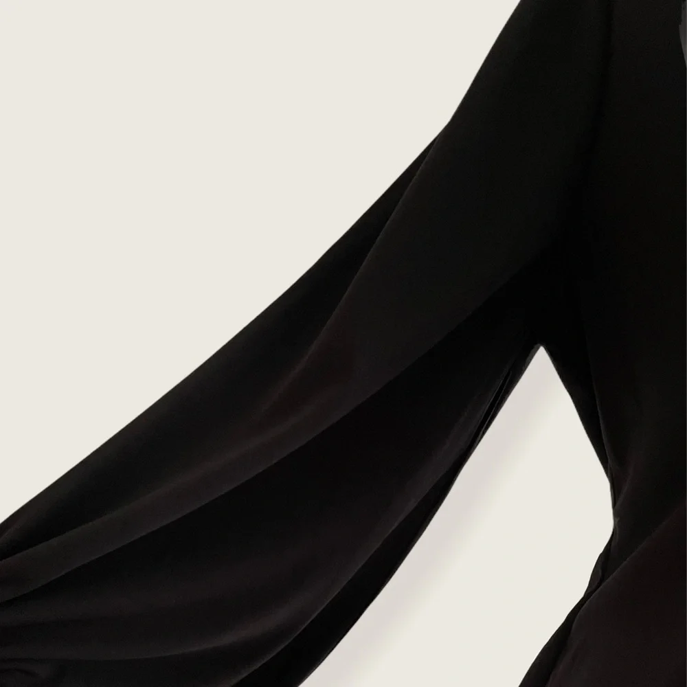 Karl Lagerfeld Balloon Long Sleeve Career Blouse